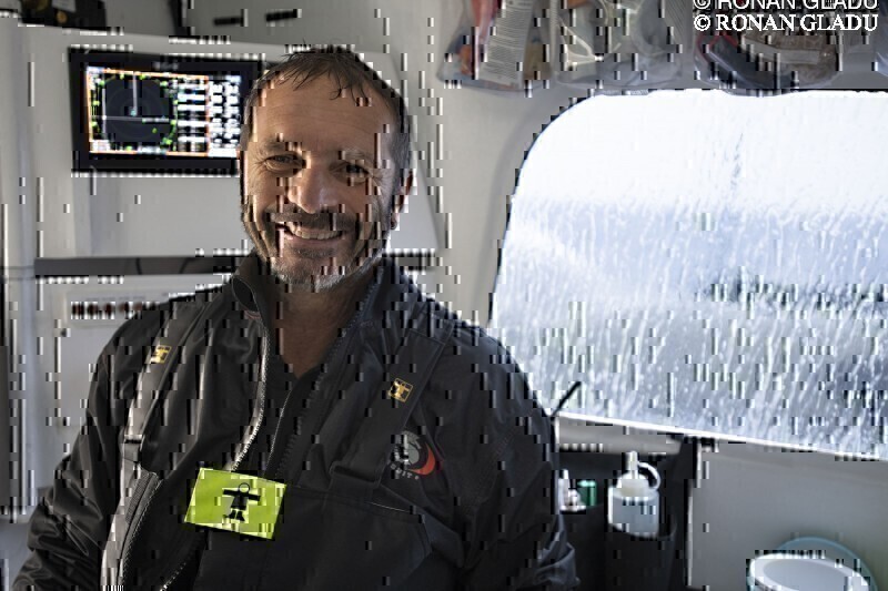Yves Le Blevec à bord d'Actual Leader - Brest Atlantiques 2019 : Yves Le Blevec à bord d'Actual Leader - Brest Atlantiques 2019 © RONAN GLADU