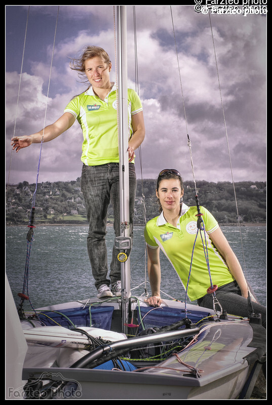 Camille Lecointre - Helene Defrance - 470 © Farzteo photo