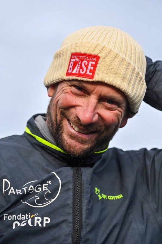 Fran&ccedil;ois Guiffant - Skipper de l'Imoca Partage - Course Retour a la Base . Decembre 2023 : Fran&ccedil;ois Guiffant - Skipper de l'Imoca Partage - Course Retour a la Base . Decembre 2023 © @Jean-Louis Carli